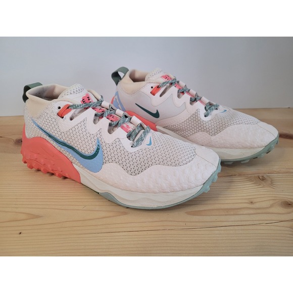 Nike Wildhorse 7 Trail Running Shoes Womens 8.5 Pinksicle Light Soft Pink - Picture 2 of 7